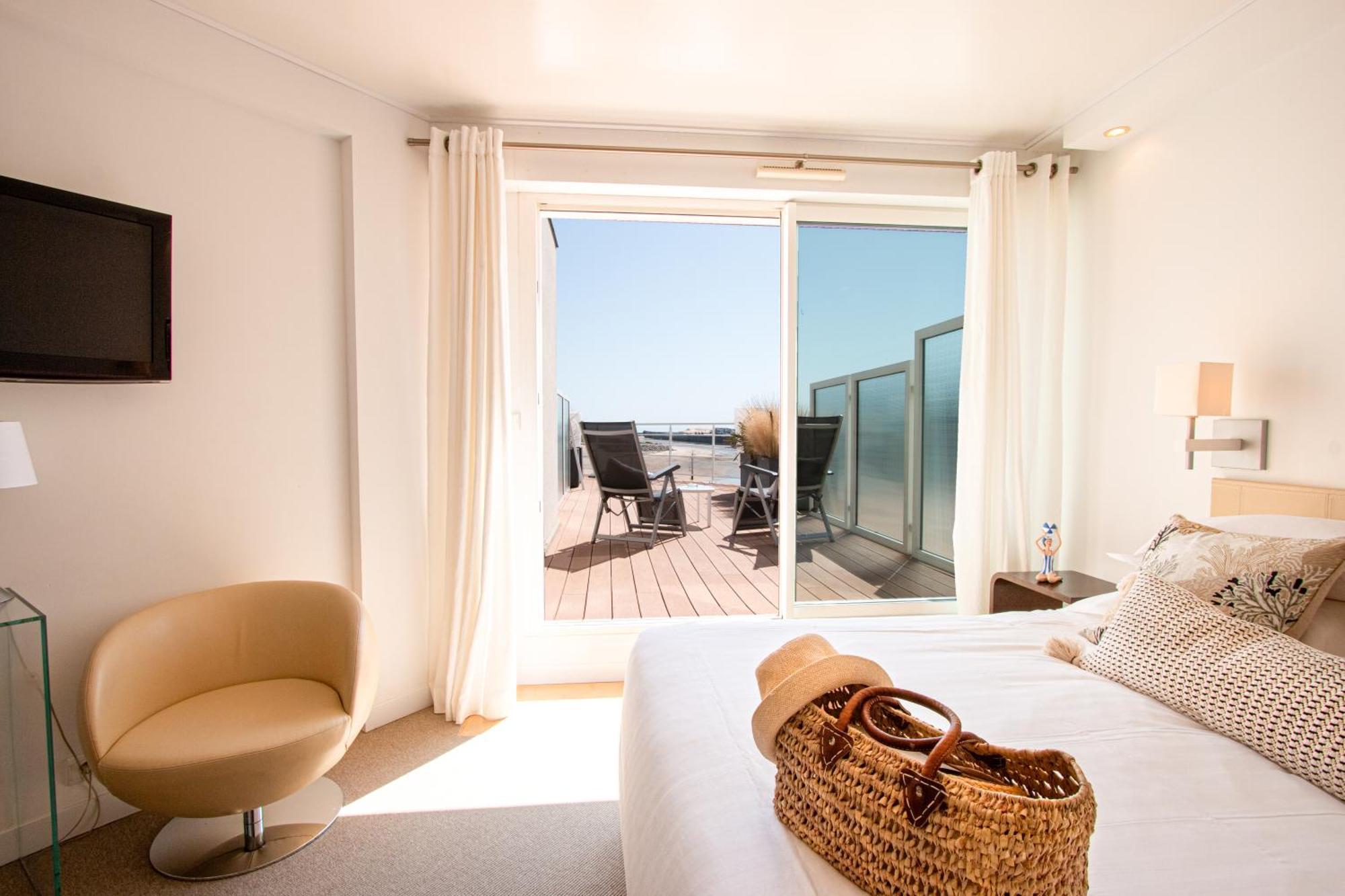 Hotel La Marine Barneville-Carteret Ngoại thất bức ảnh